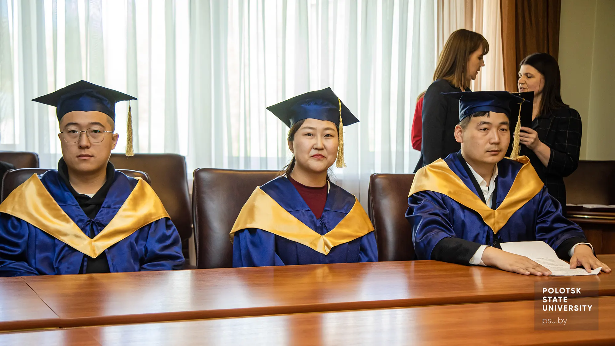 The ceremony of awarding diplomas