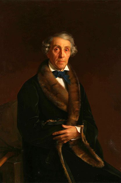 Федор Петрович Толстой (С.К. Зарянко, 1850)