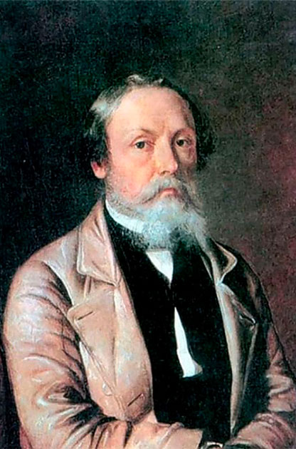И.Ф. Хруцкий. Автопортрет (1884)